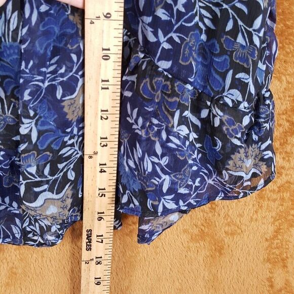 Free People Blue Asymmetrical Skirt - Picture 9 of 10